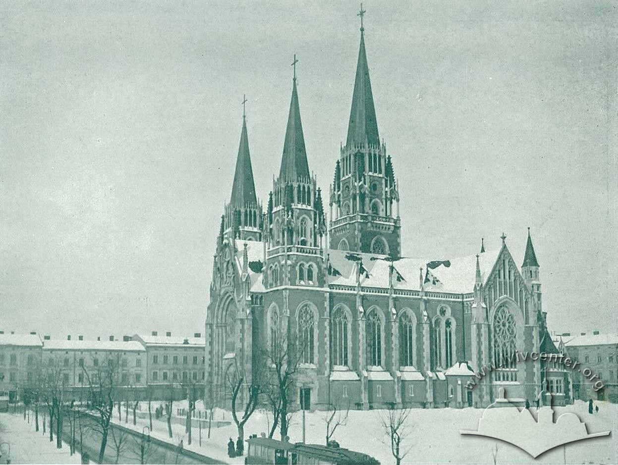 Костел святої Єлизавети, зима 1914-1915 рр.