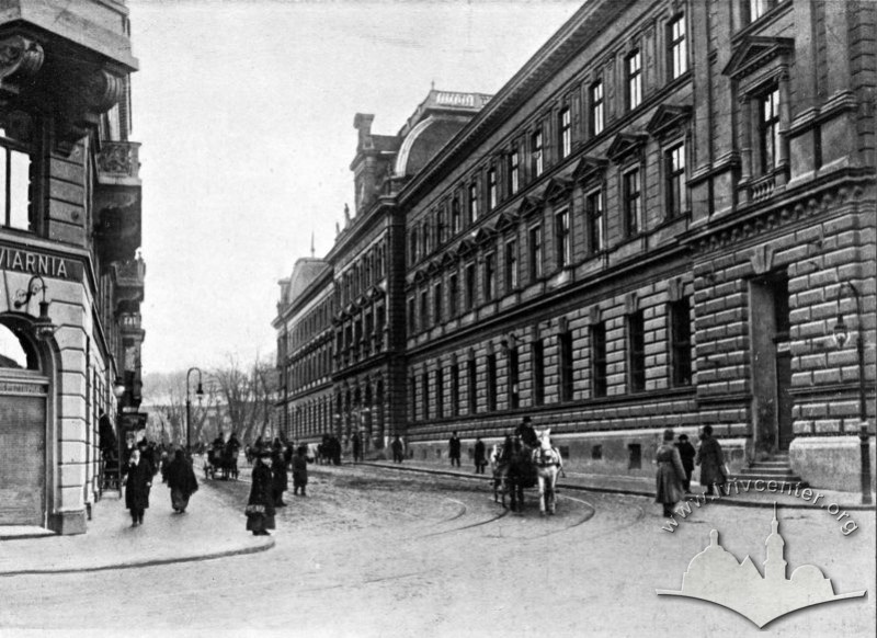Вид вулицю Словацького, 1914-1915 рр.