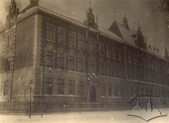 Школа ім. Сенкевича, 1918 р.