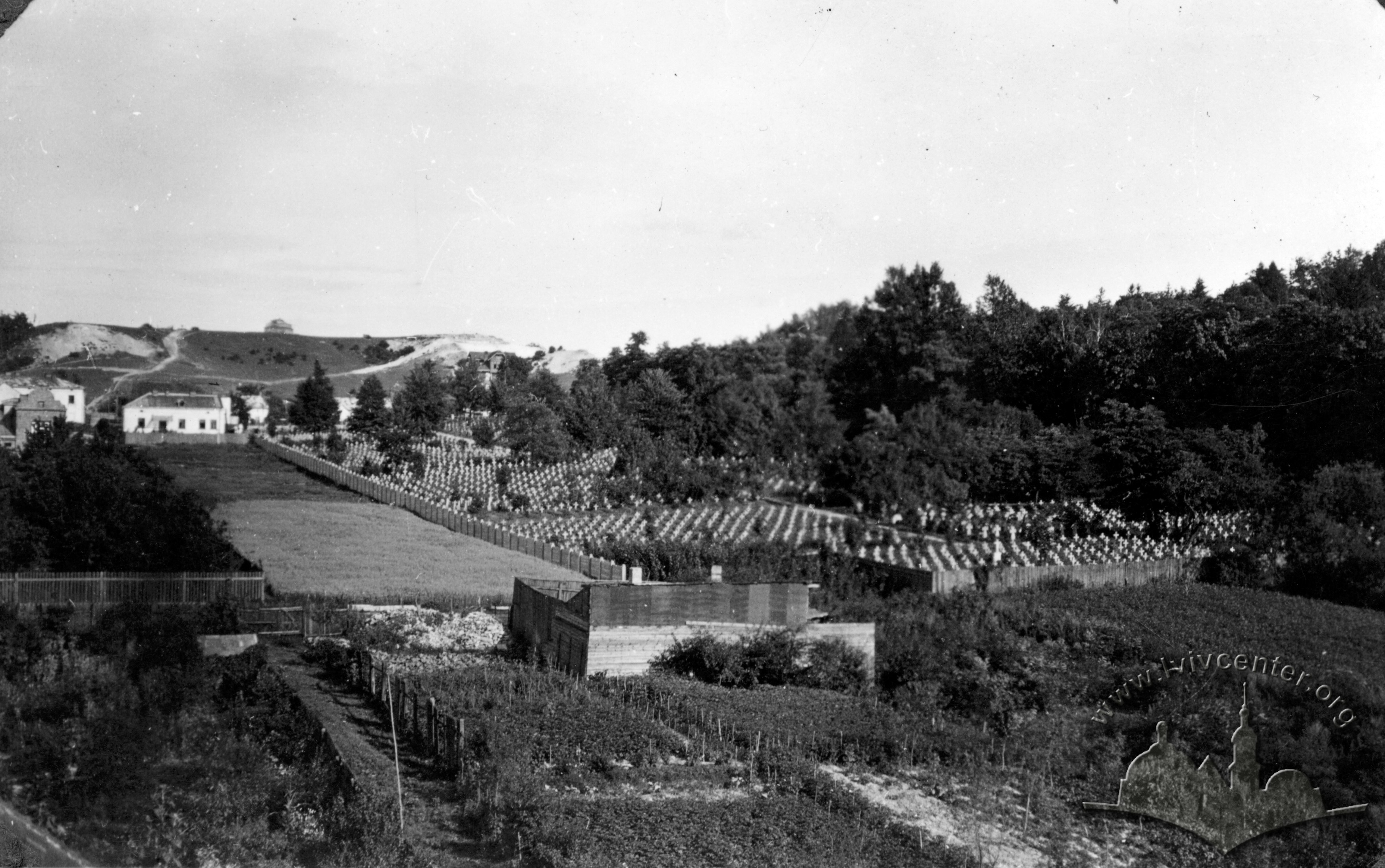 Австрійський військовий цвинтар на Личаківському кладовищі, 1915 р.